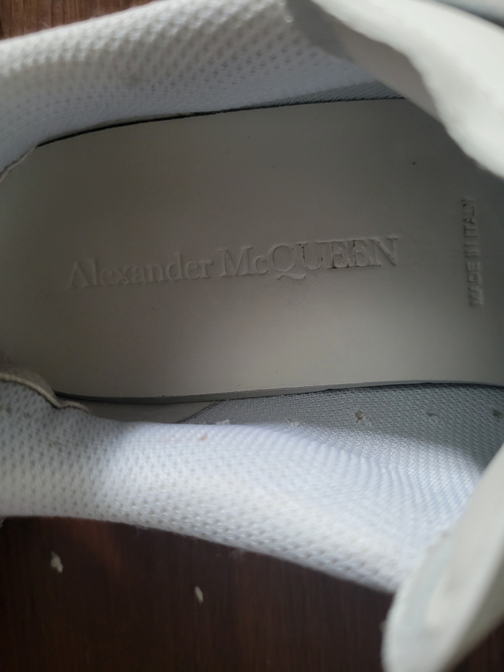 Alexander McQueen Rainbow Sneakers - Picture 5 of 5